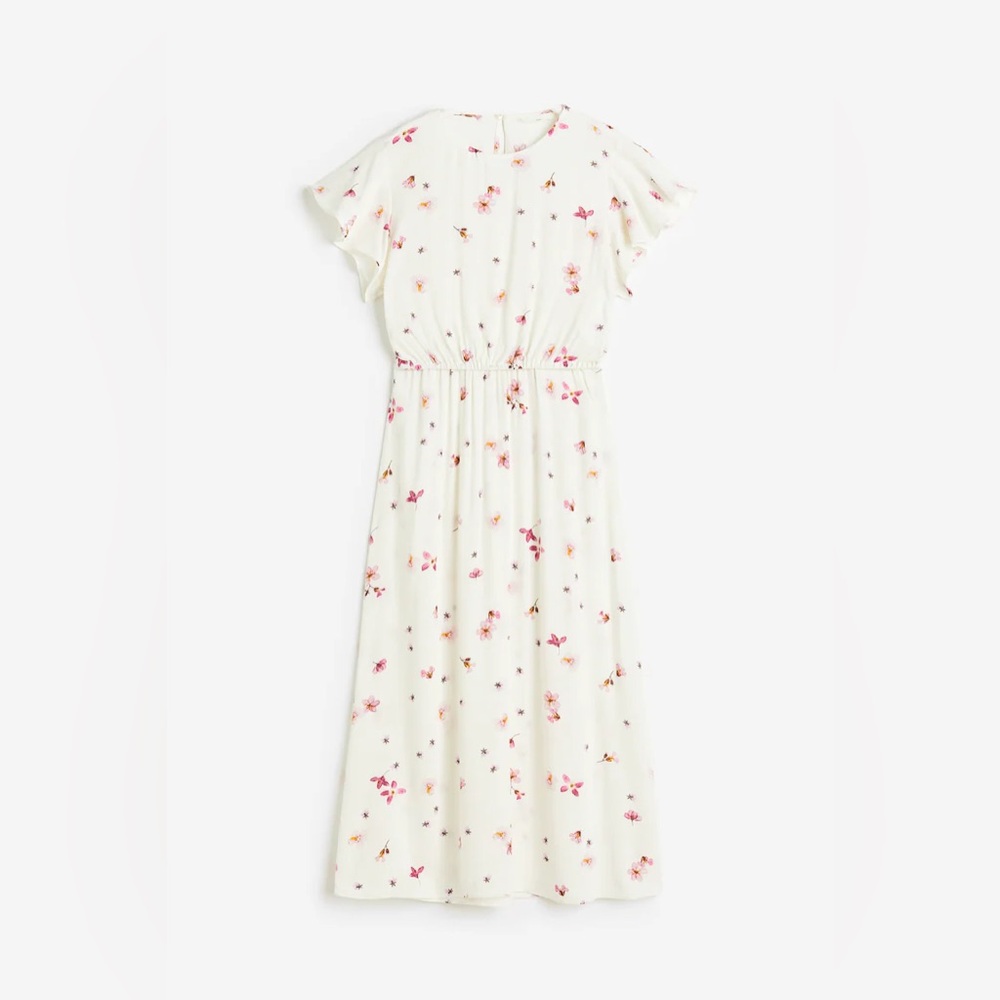 NWOT H&M Mama Crepé Dress